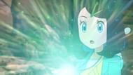 Liko's pendant activates in Pokemon Horizons' 23rd episode (Image via The Pokemon Company)